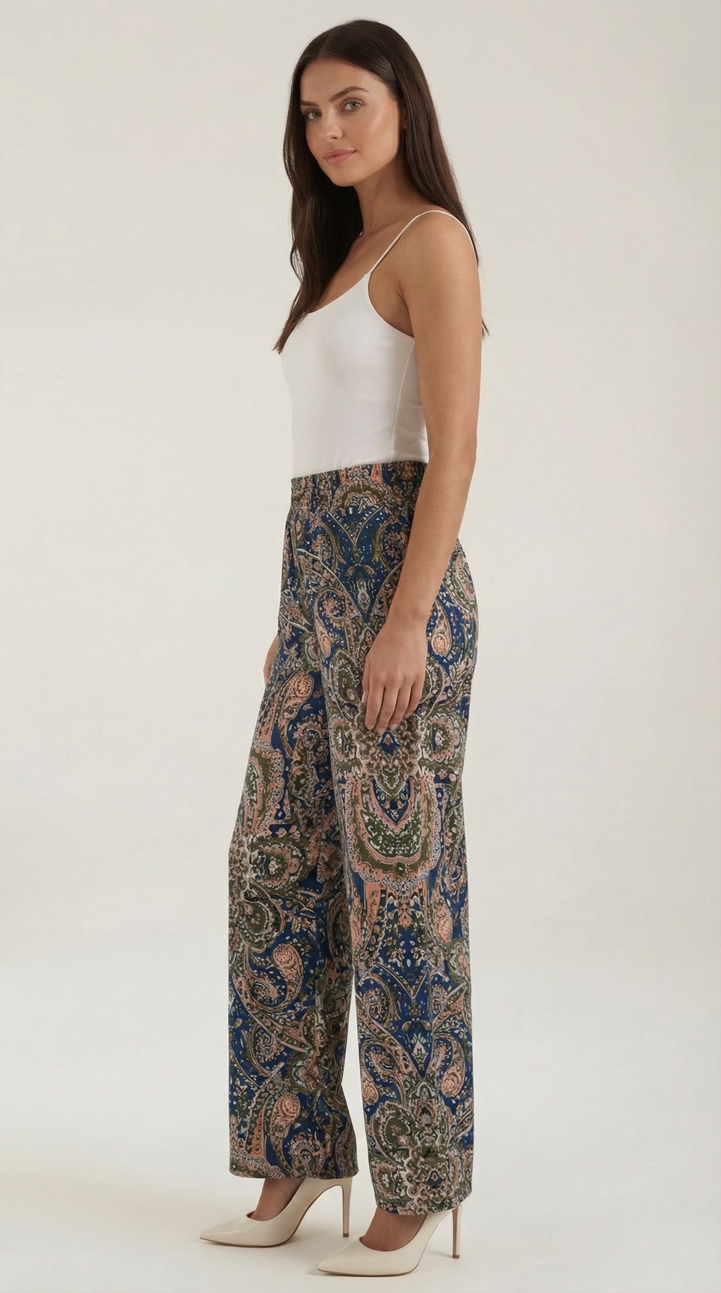 Pam | Pantalones de Estampado Paisley