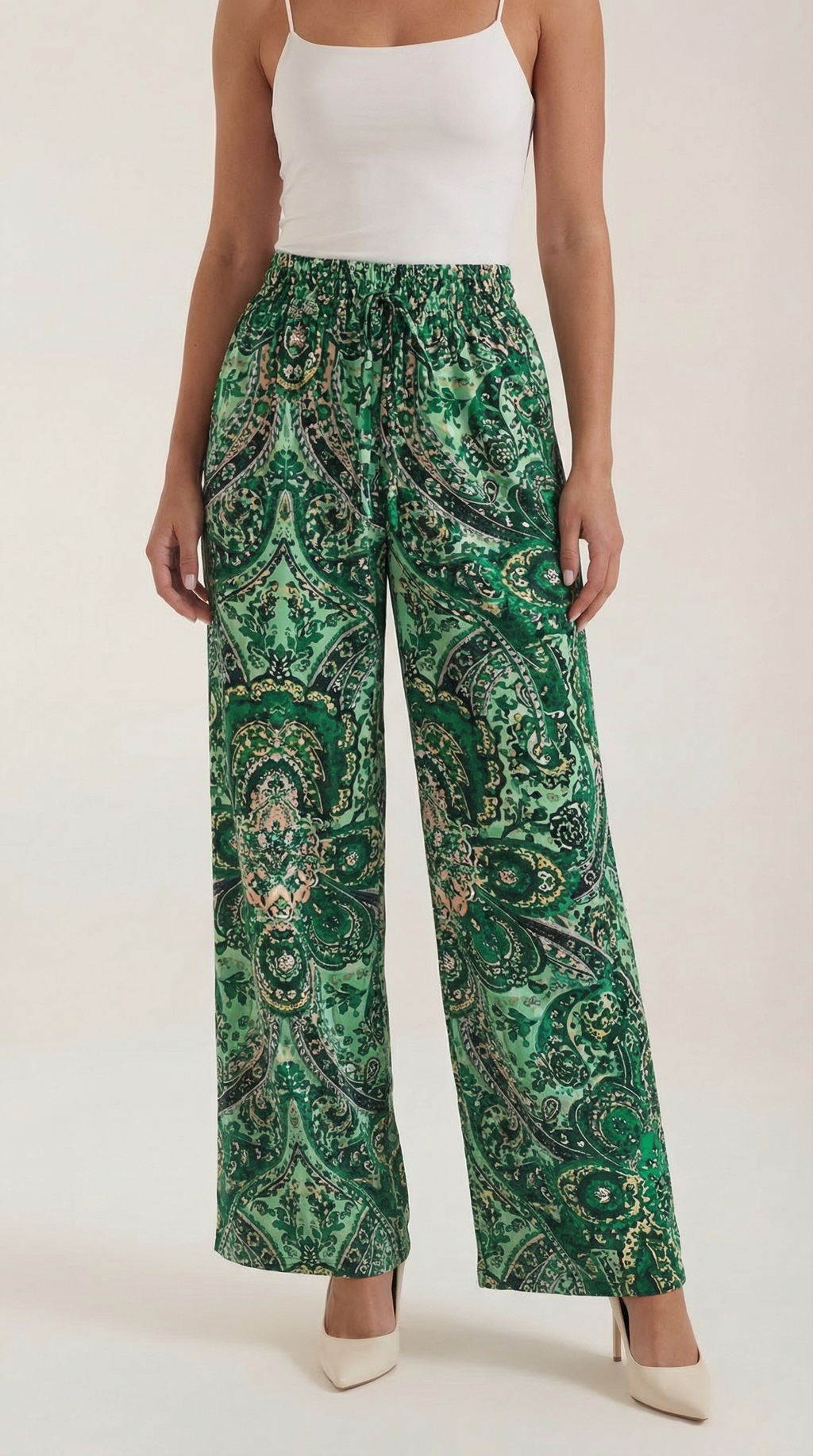 Pam | Pantalones de Estampado Paisley