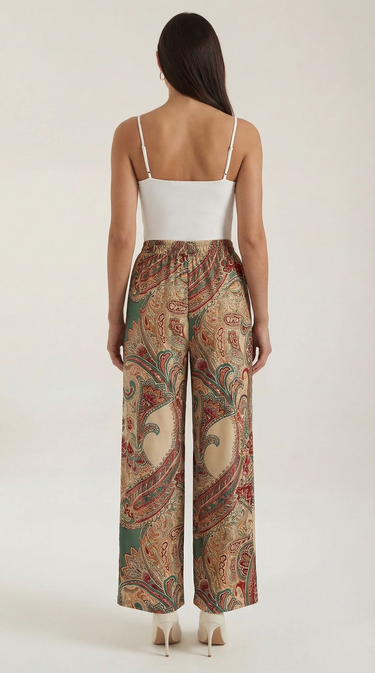 Pam | Pantalones de Estampado Paisley