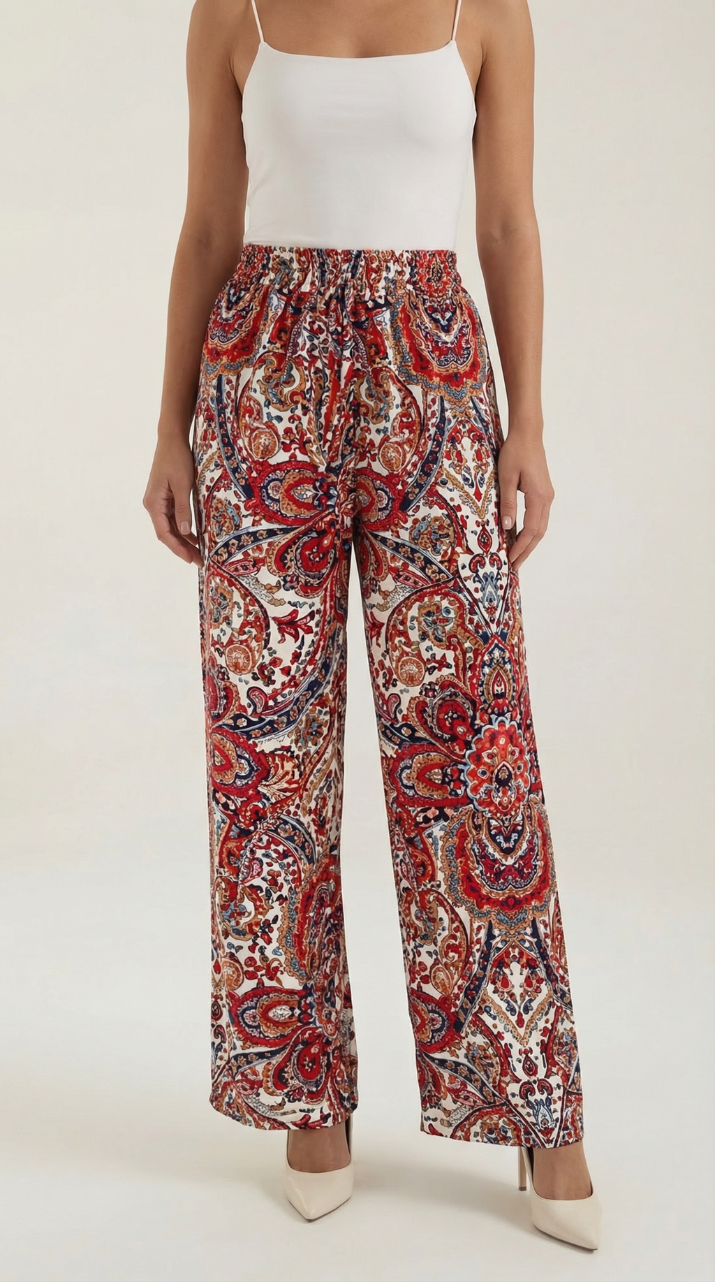 Pam | Pantalones de Estampado Paisley