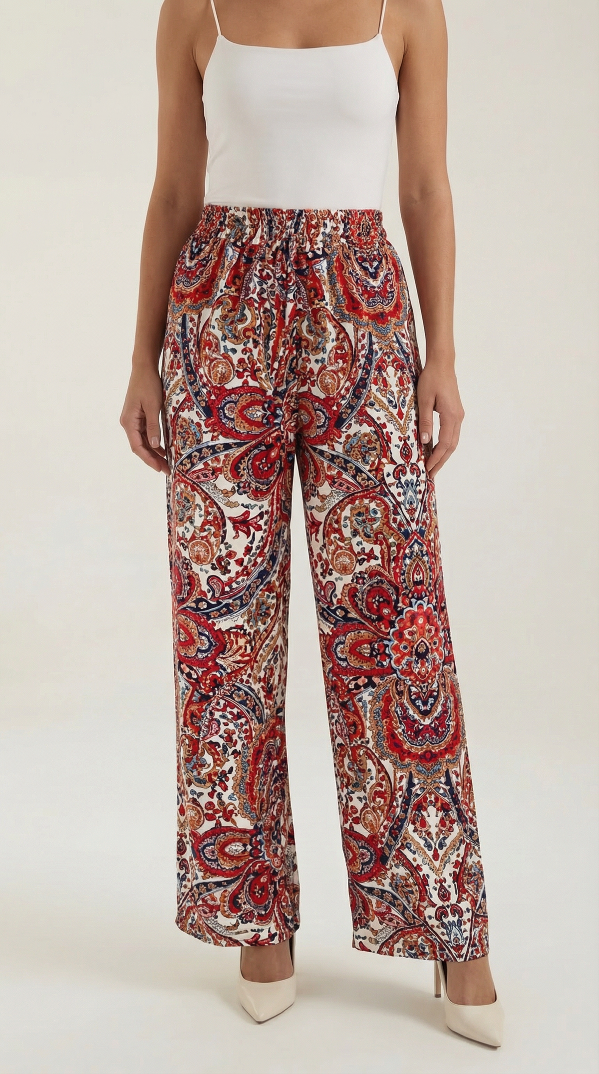 Pam | Pantalones de Estampado Paisley