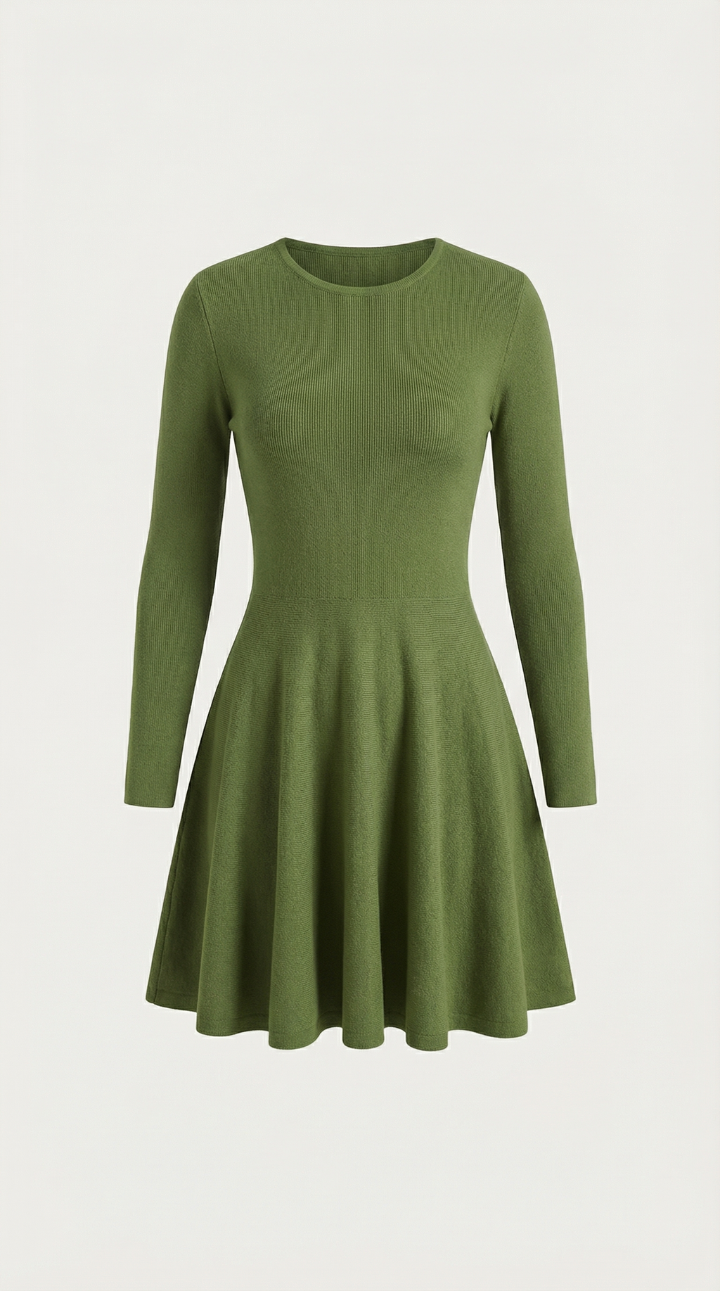 Tiffany | Vestido Mini de Manga Larga con Pliegues