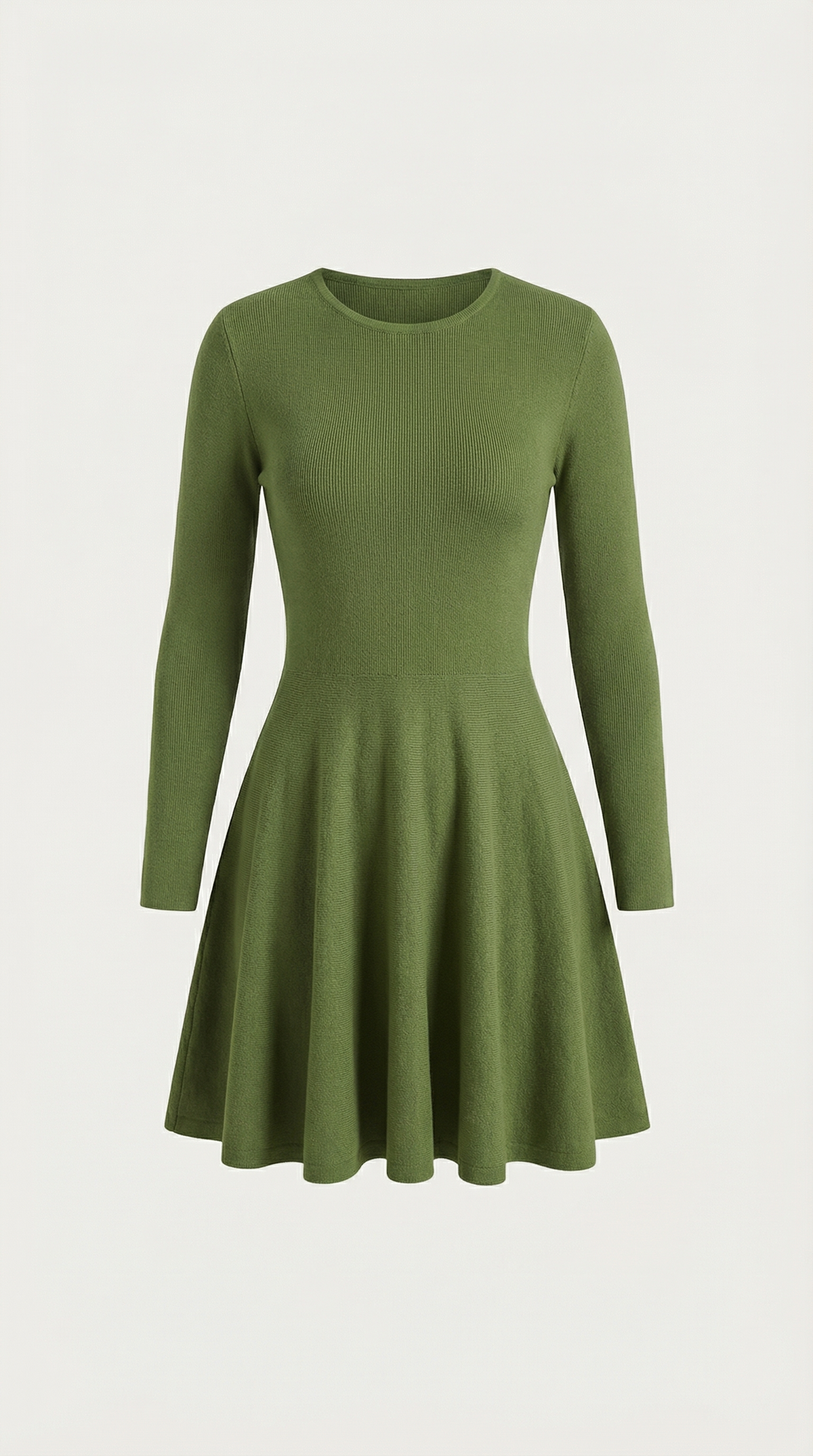 Tiffany | Vestido Mini de Manga Larga con Pliegues
