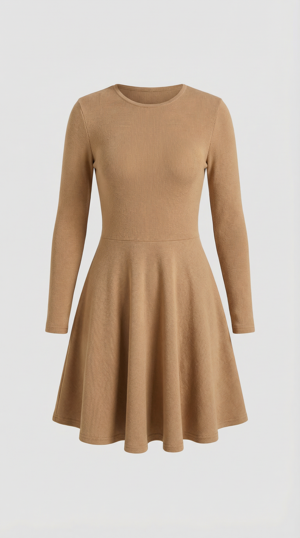 Tiffany | Vestido Mini de Manga Larga con Pliegues