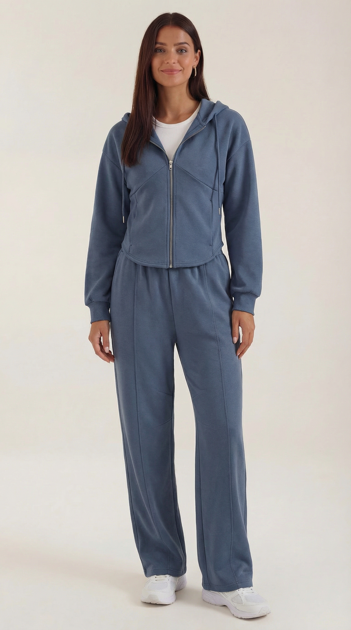 Yolanda | Conjunto de Sudadera con Pantalones Amplios