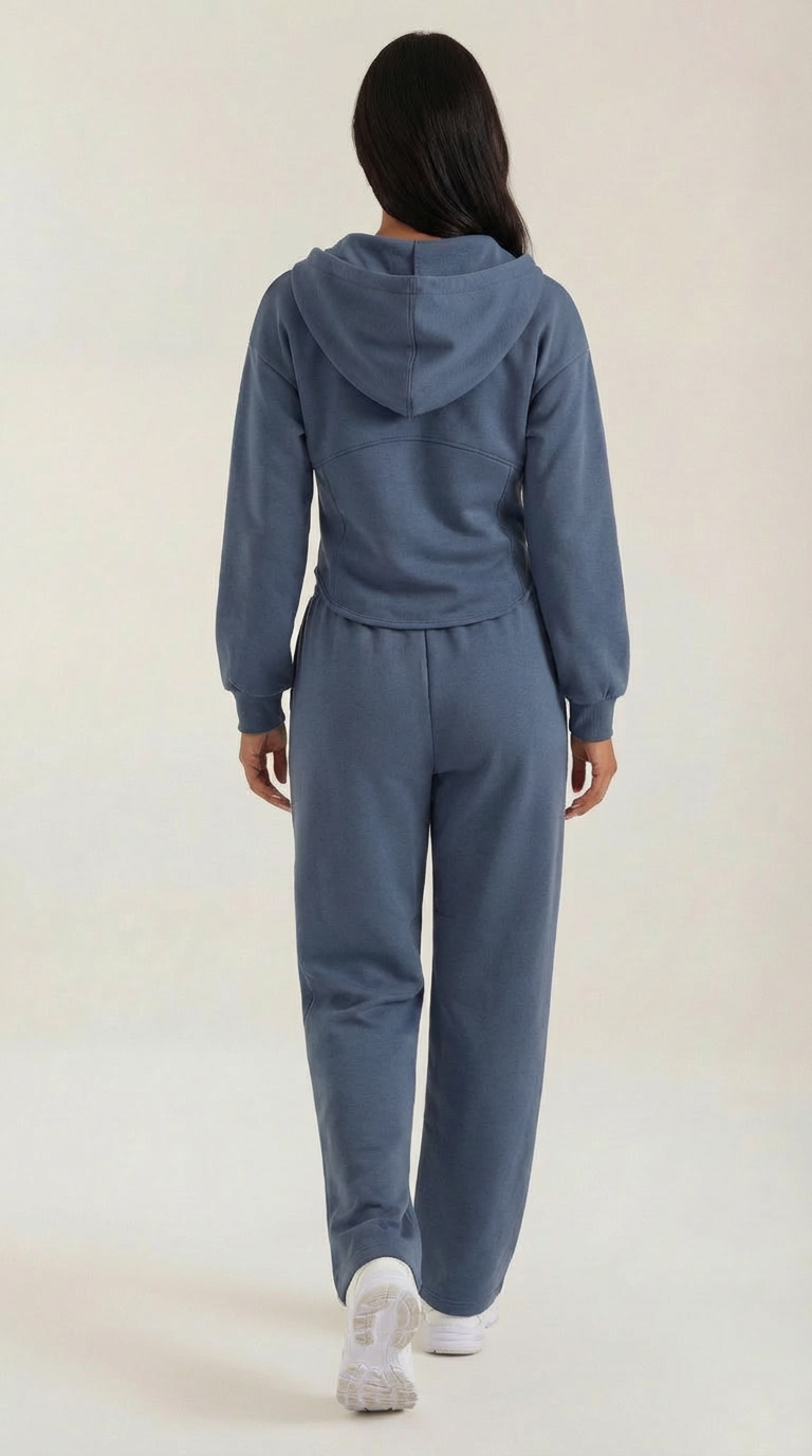 Yolanda | Conjunto de Sudadera con Pantalones Amplios