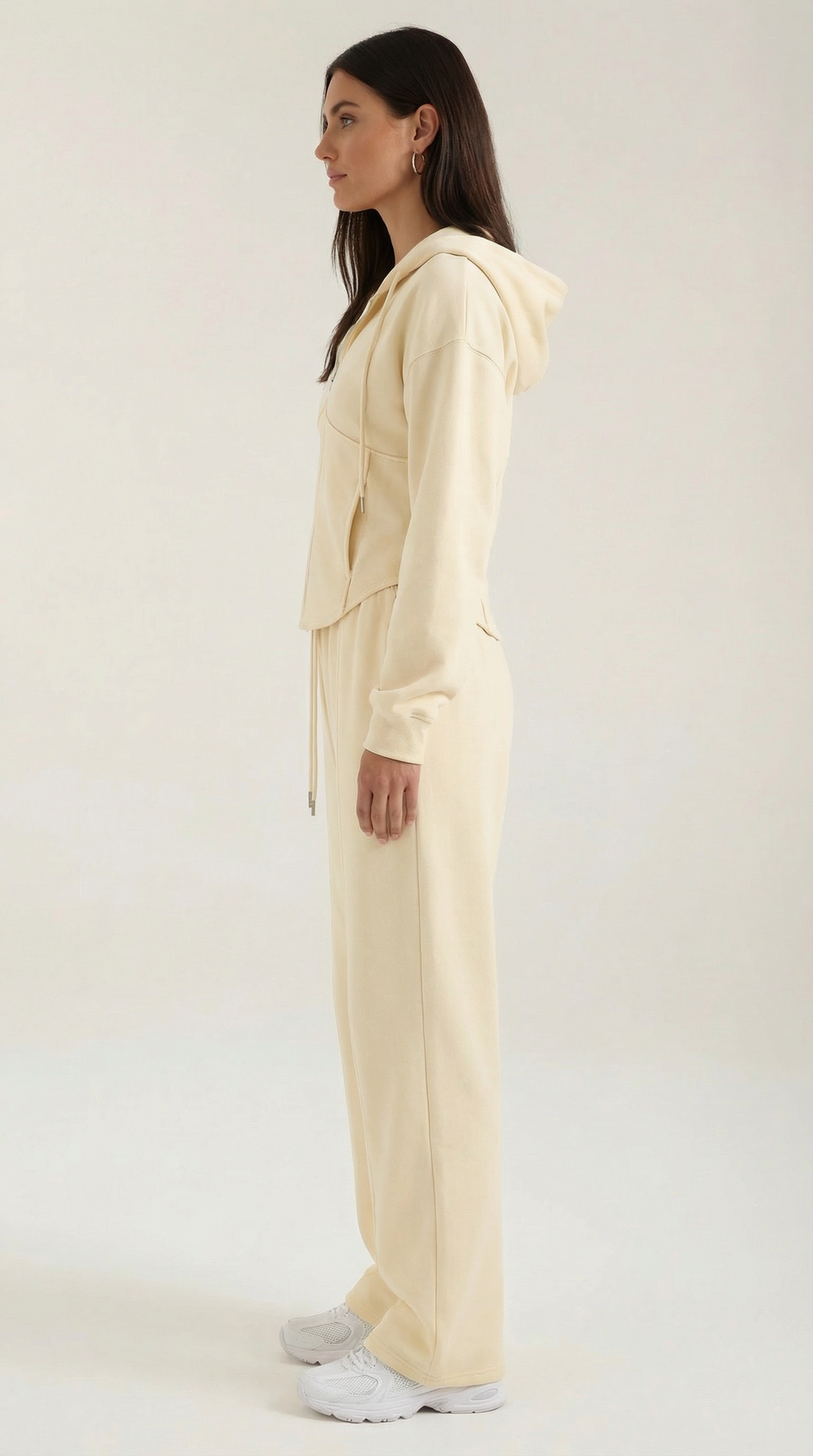 Yolanda | Conjunto de Sudadera con Pantalones Amplios
