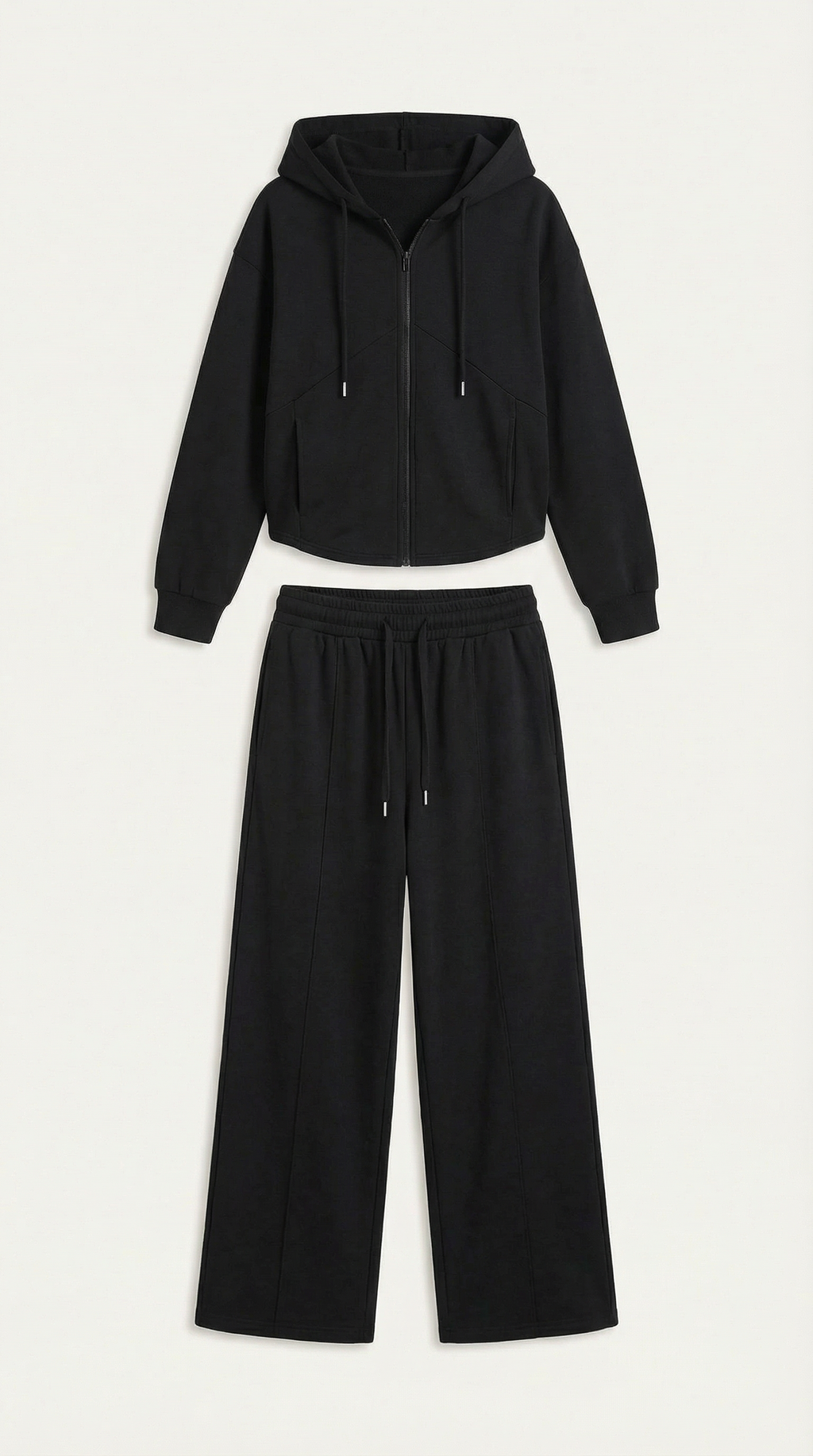 Yolanda | Conjunto de Sudadera con Pantalones Amplios