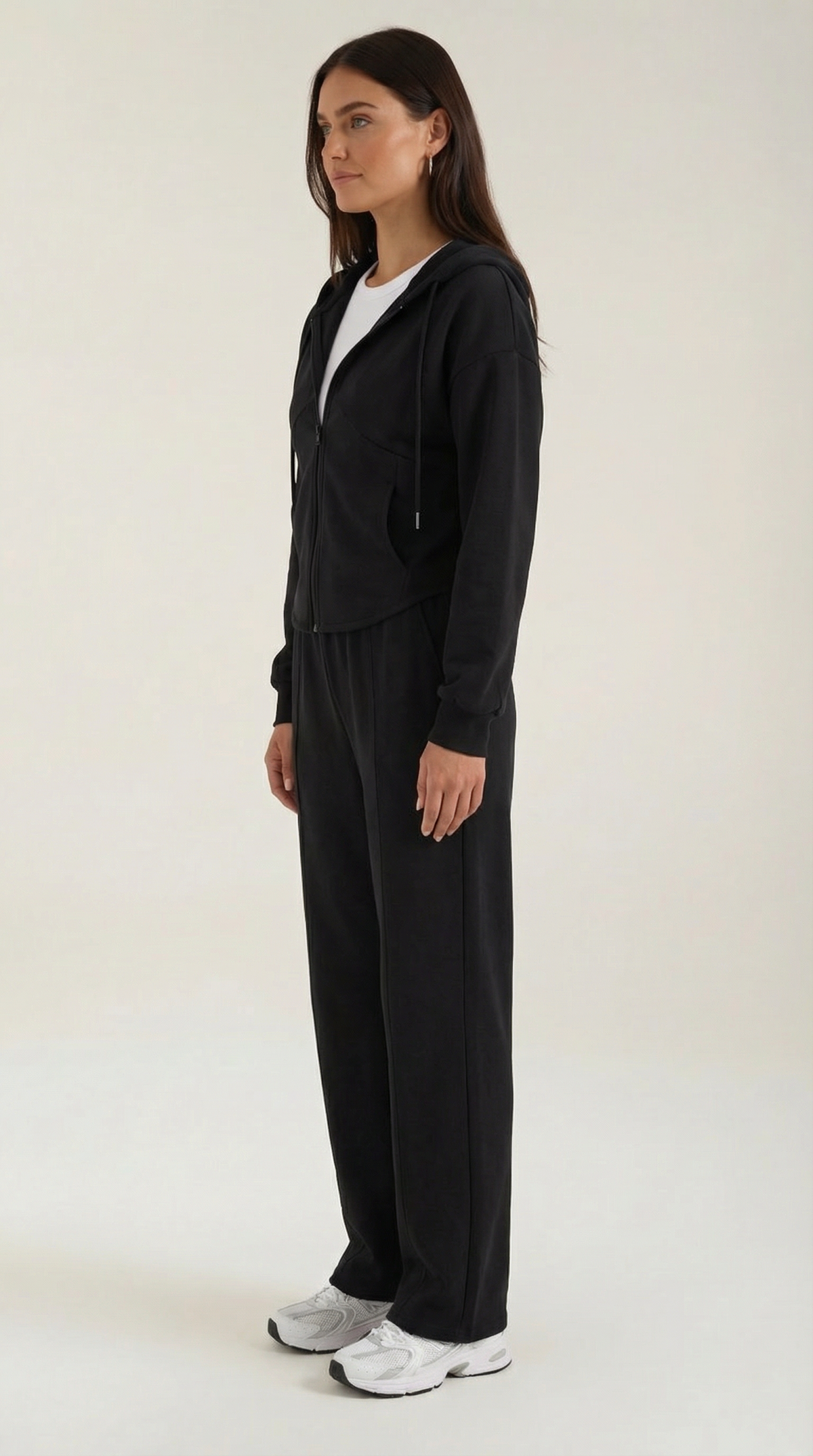 Yolanda | Conjunto de Sudadera con Pantalones Amplios