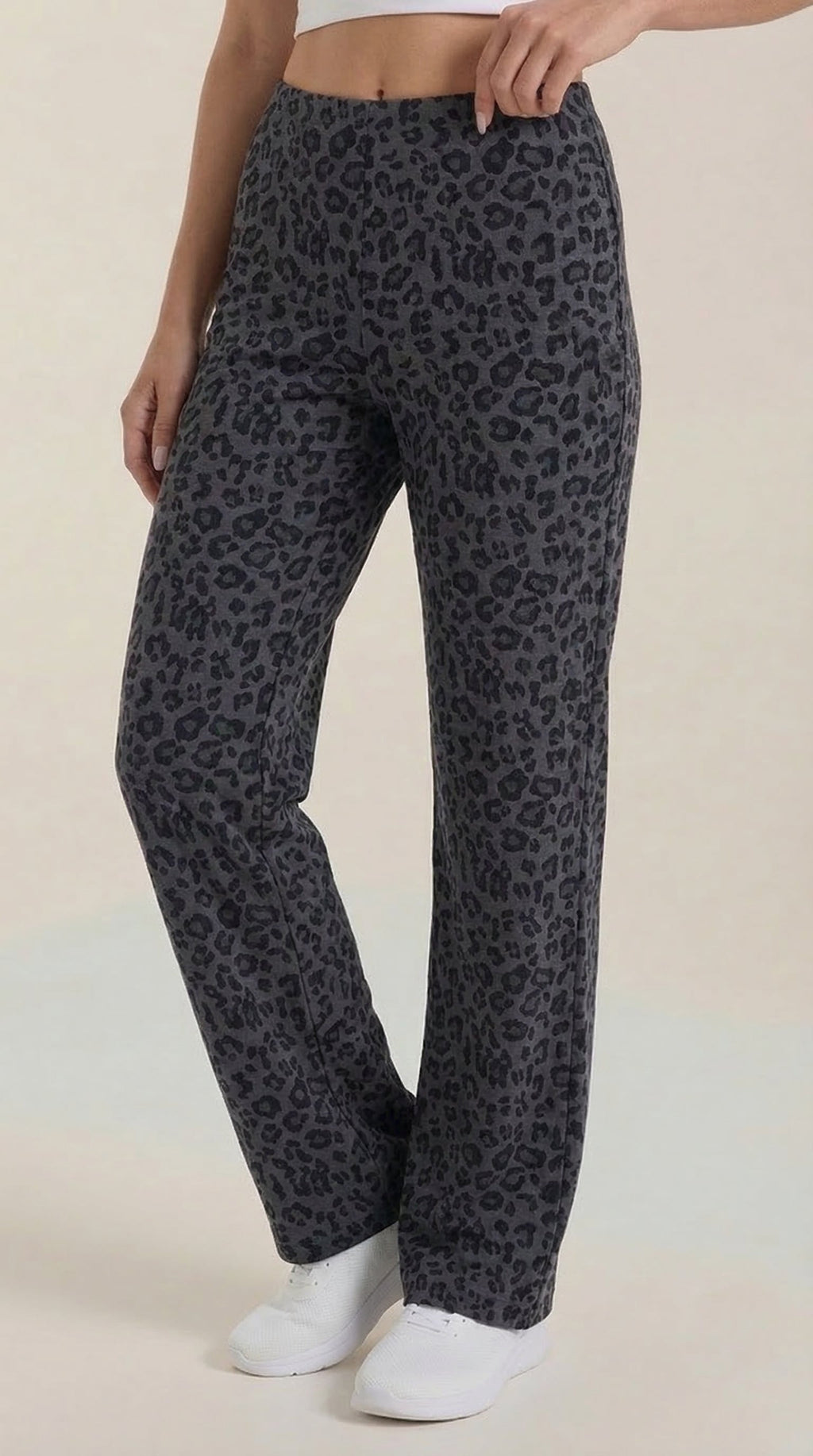 Cleo | Pantalón Estampado de Leopardo