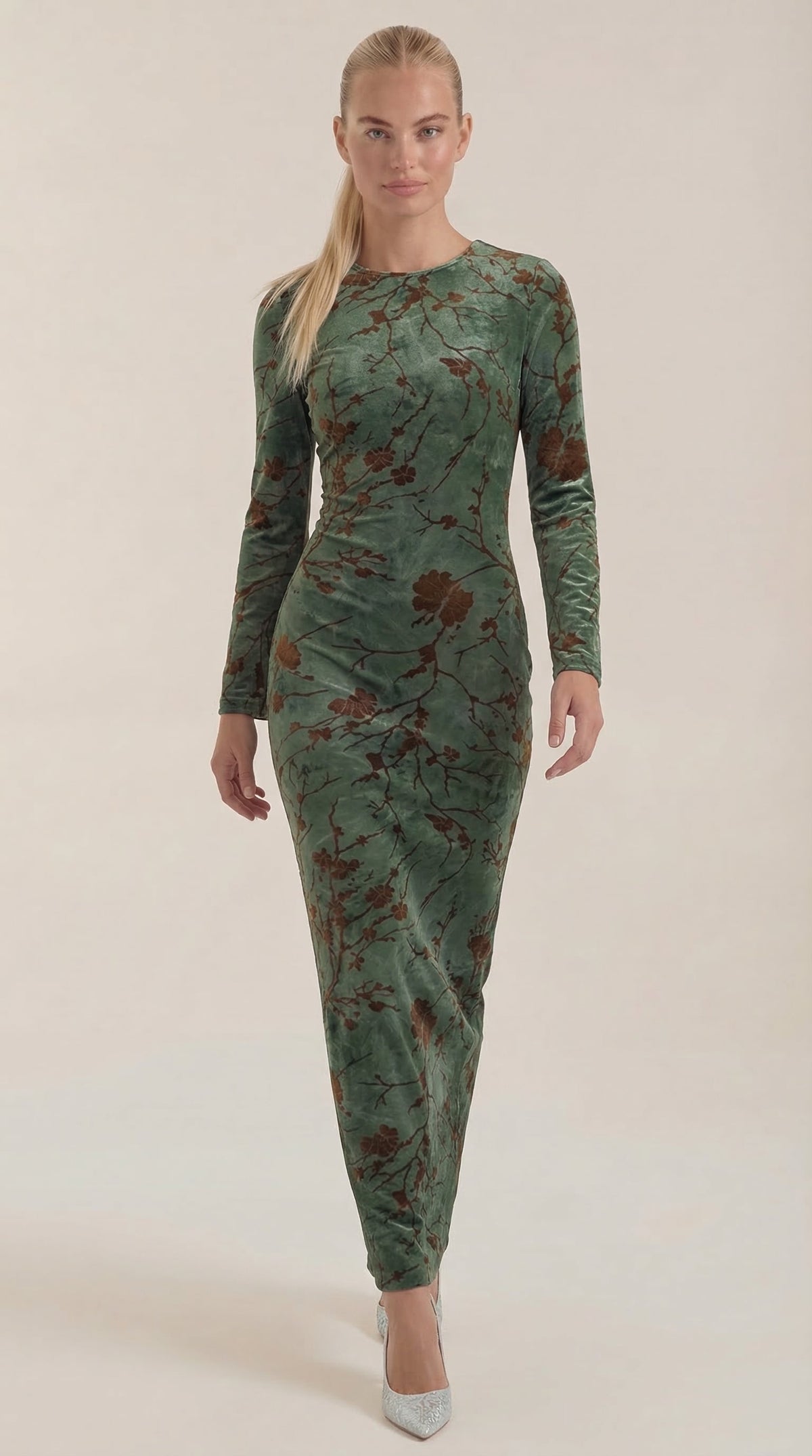 Maxi Vestido de Manga Larga Colleen