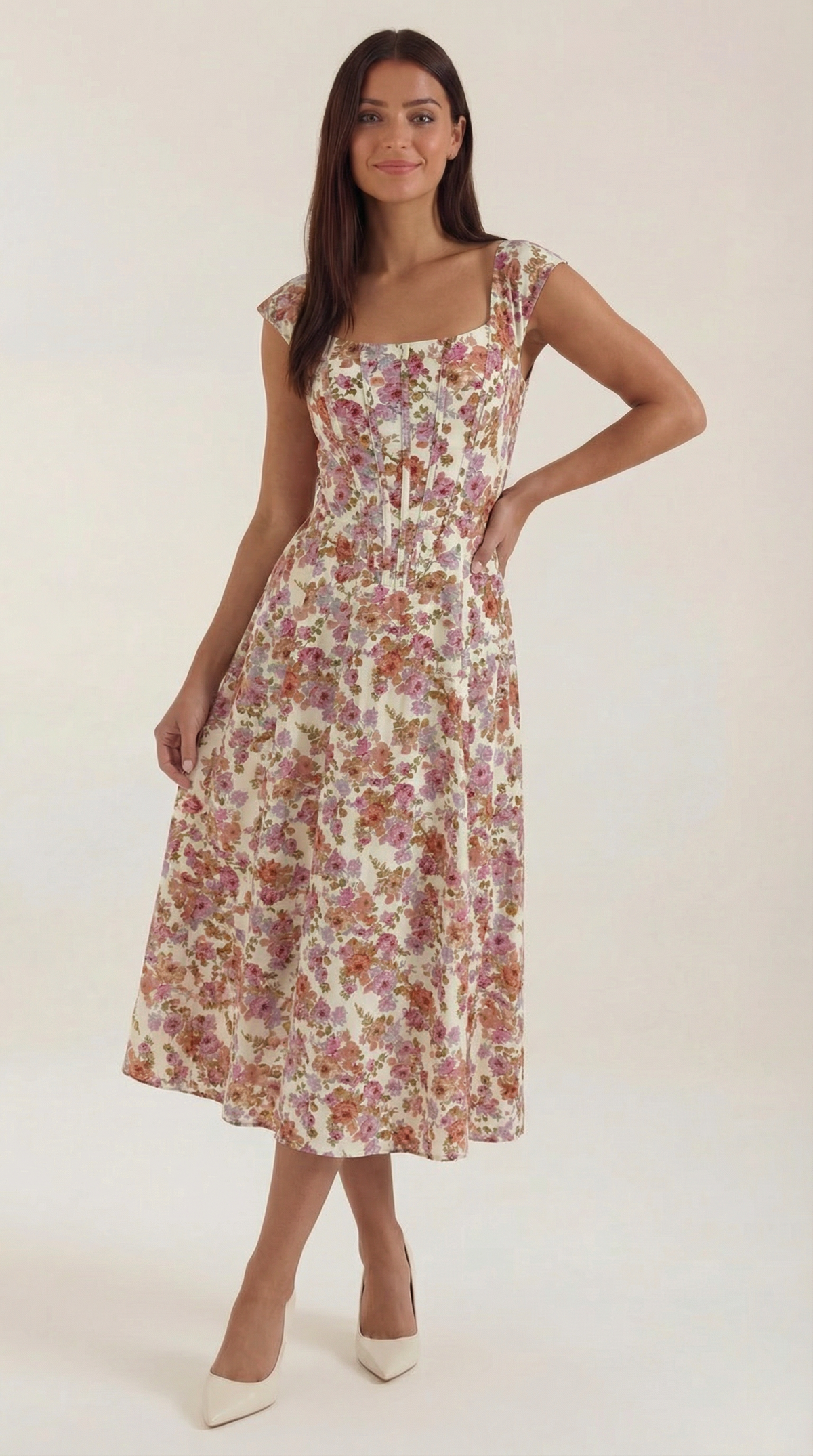 Dahlia | Vestido Midi de Verano