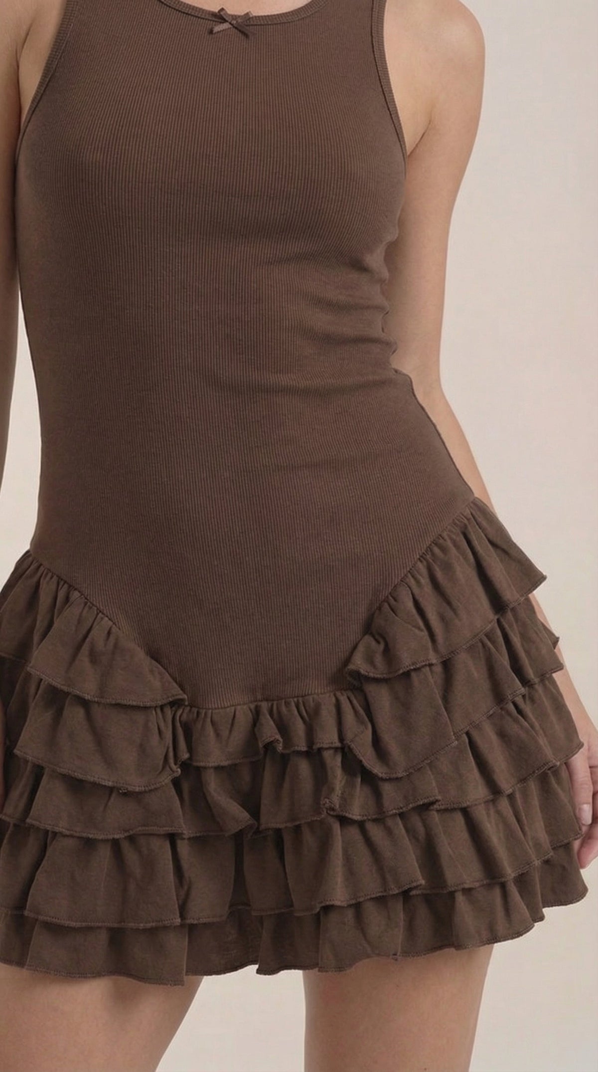 Gwen | Mini Vestido con Volantes