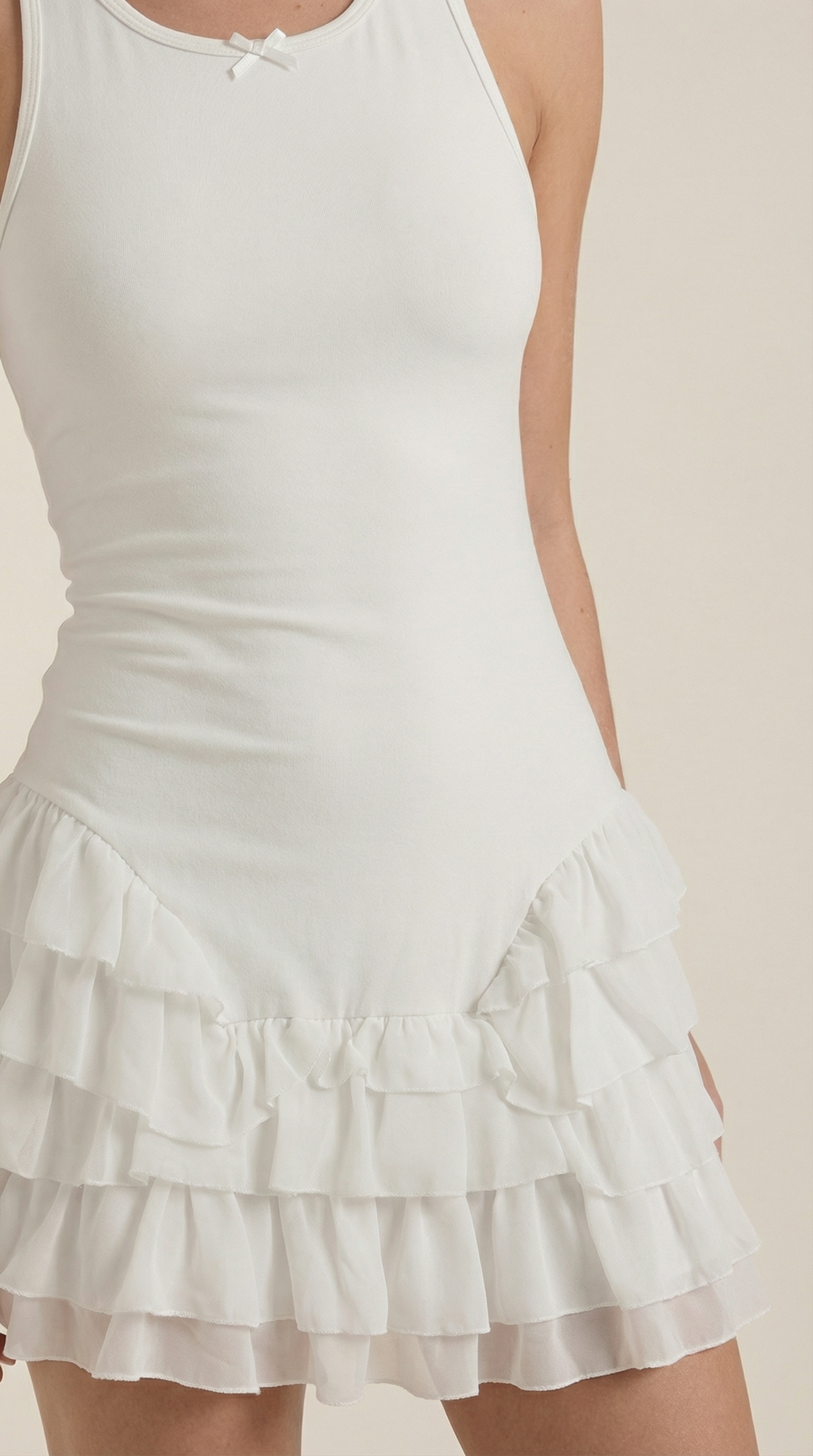 Gwen | Mini Vestido con Volantes