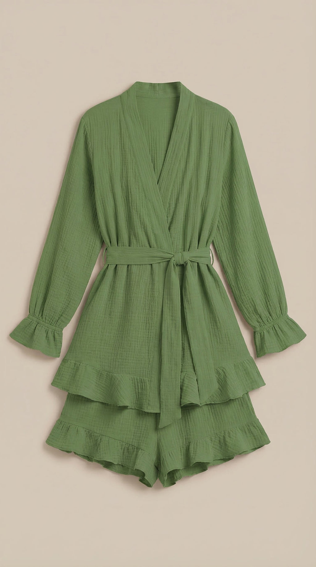 Rebekah | Conjunto de Vestido Mini Cruzado