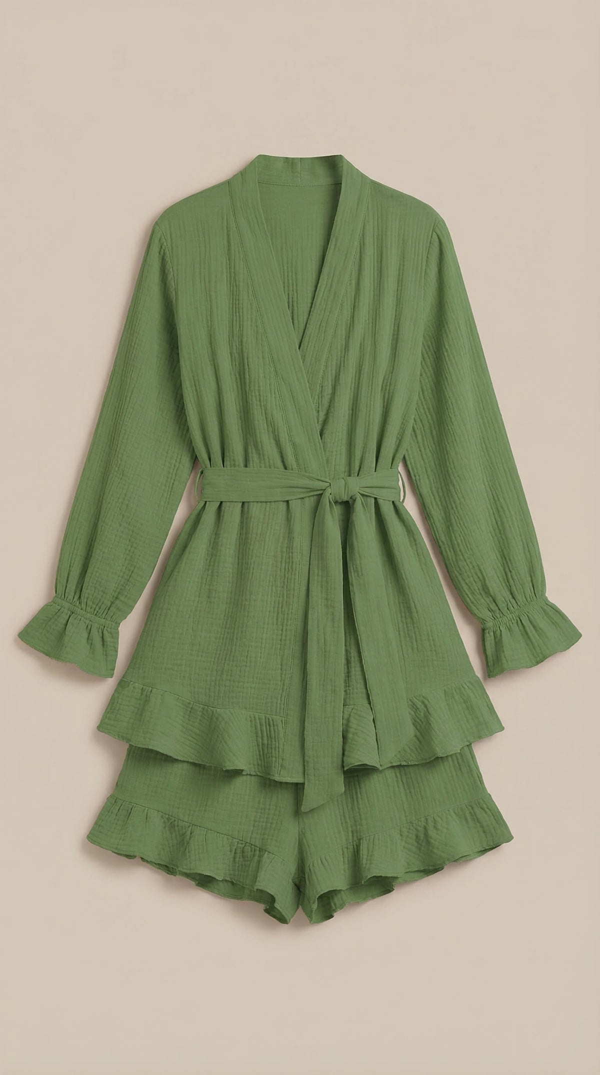 Rebekah | Conjunto de Vestido Mini Cruzado