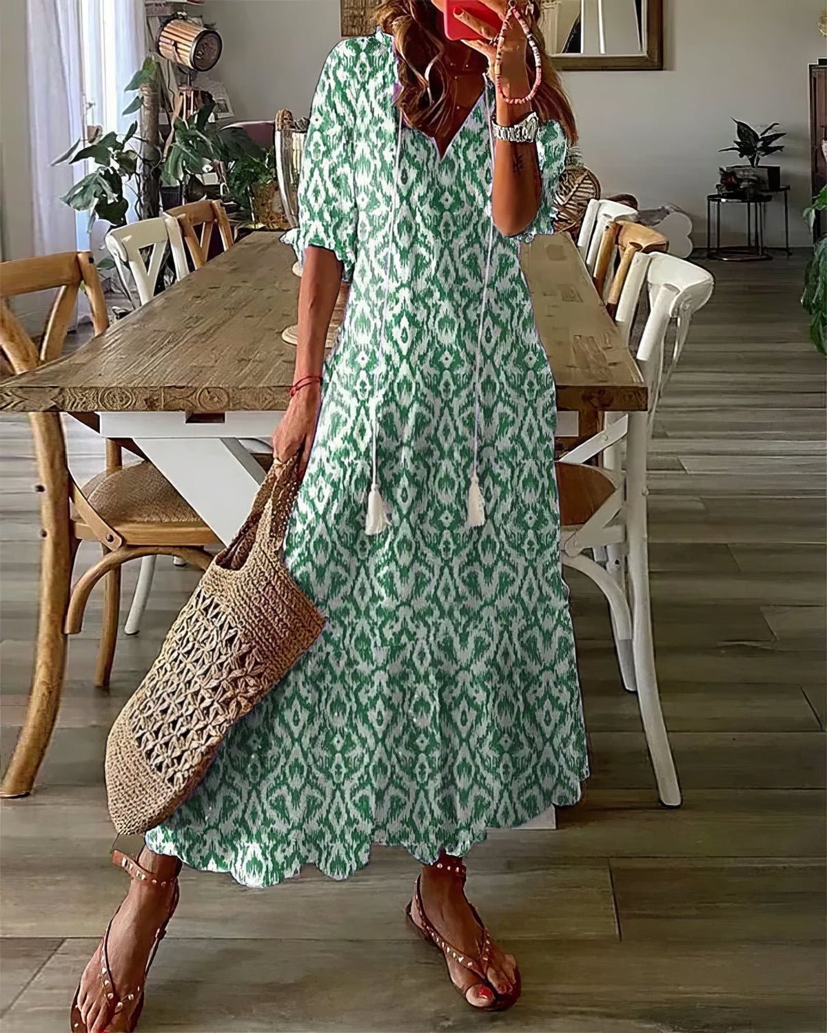 Alba | Vestido Bohemio Cómodo y Favorecedor