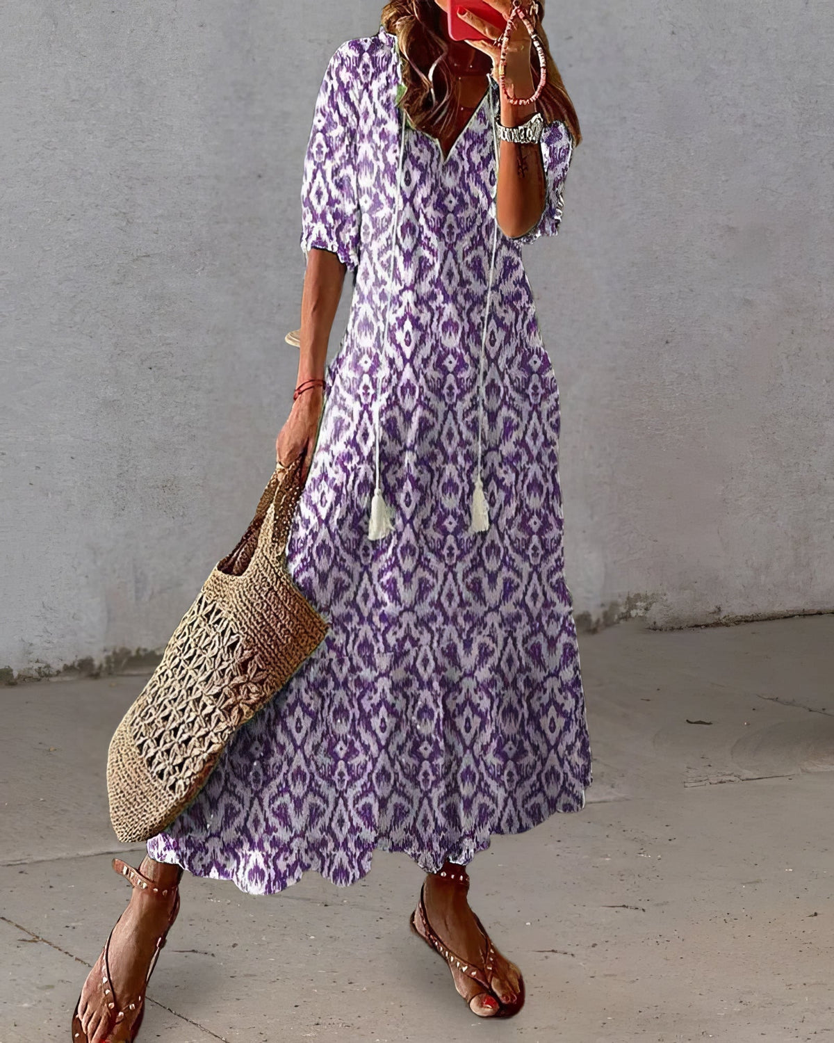 Alba | Vestido Bohemio Cómodo y Favorecedor